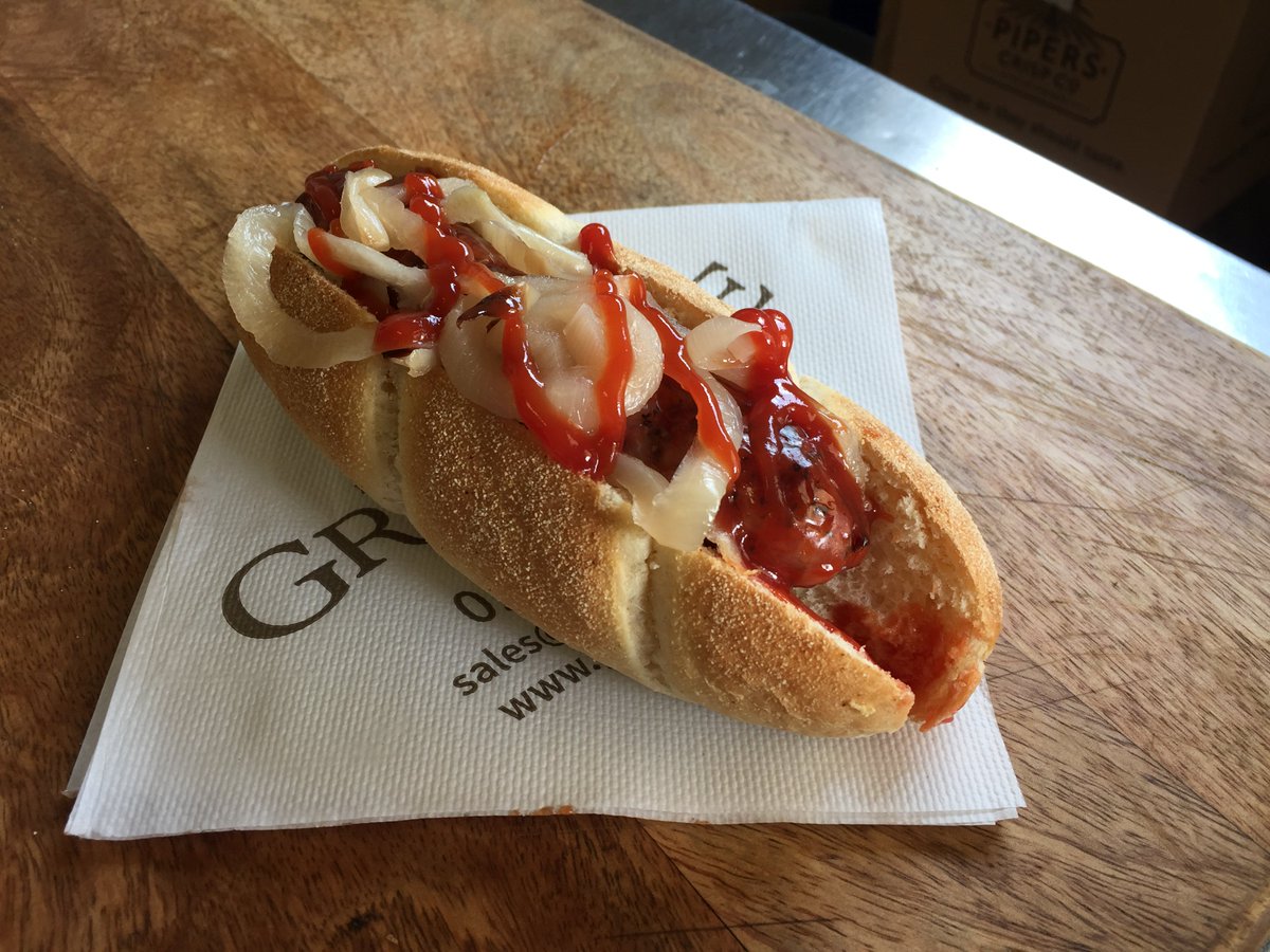 Queensgate_PB's tweet photo. Have you tried one of @GrasmereFarm's tasty hot dogs yet?  Freshly prepared in store today! 😍 https://t.co/xuEngrrXCy #WestgateWednesday https://t.co/Y5m14i4lMn