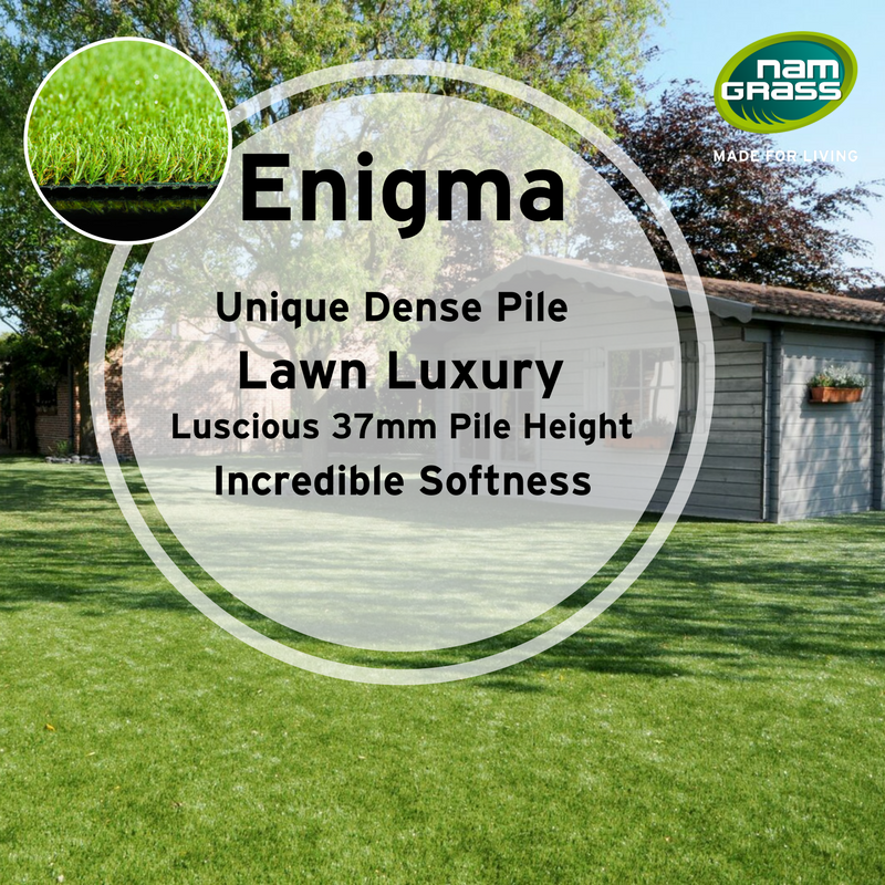 Namgrass's tweet photo. Want the best of the best? Enigma is for you. It's incredibly soft yet still super hard-wearing #artificialgrass #quality #luxury https://t.co/1nn2pk4RHT