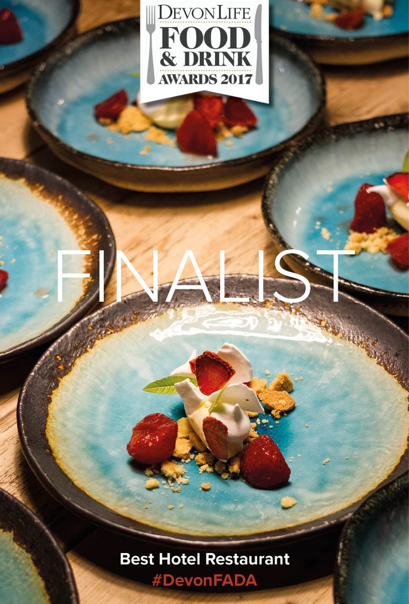glazebrookhouse's tweet photo. We're proud to announce that we have made it through to the final of the @DevonLife #DevonFADA for Best #Hotel #Restaurant. Wish us luck! https://t.co/8P4kE1nNIf