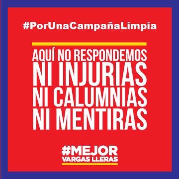 DavidFCastillo's tweet photo. "Dejemos atrás el odio, la pugnacidad. Nosotros vamos a hacer una campaña limpia, d altura, llena d propuestas,llena d ideas" @German_Vargas https://t.co/W7S5iEmo8P