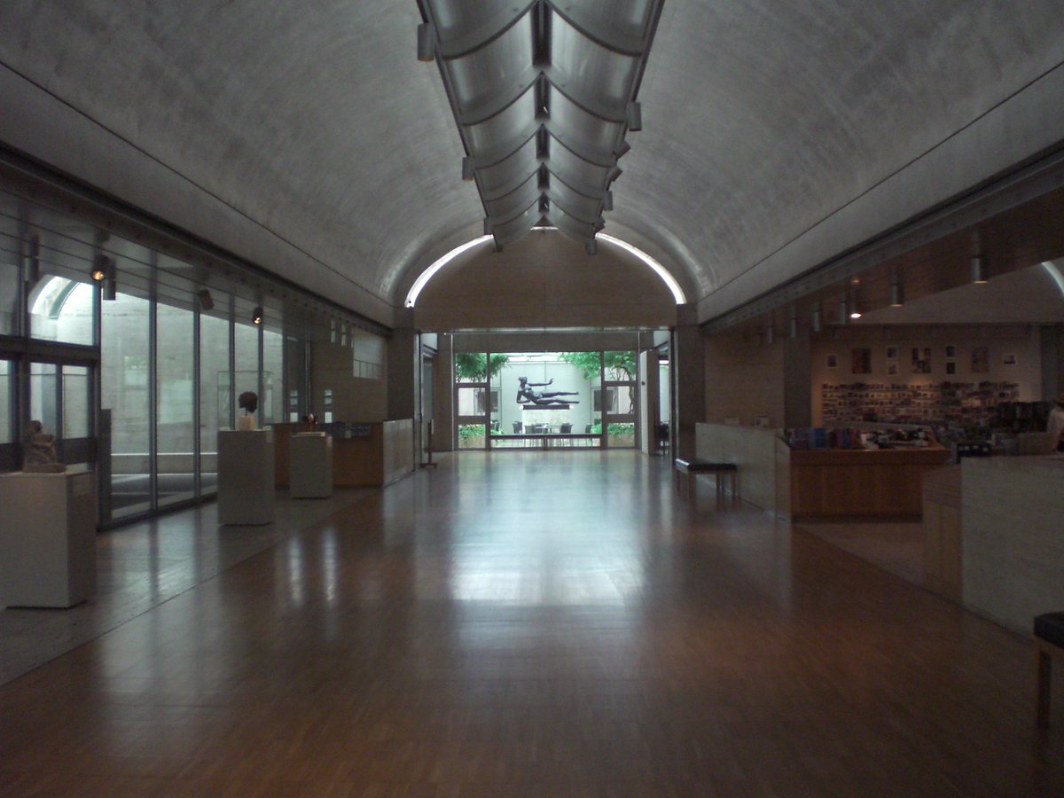taka architects on twitter lobby interior kimbell museum fort
