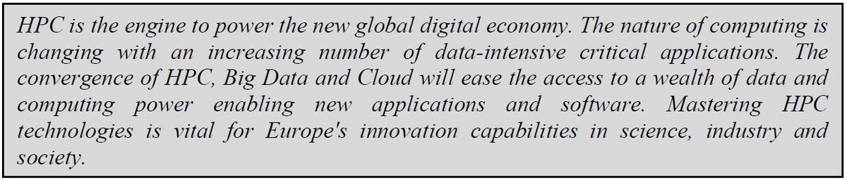 European High-Perfomance Computing strategy
bit.ly/2vJPp04
"...each euro invested in HPC ... returned €867 in increased revenue"