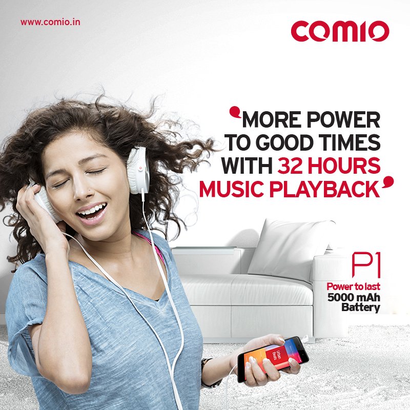 COMIO_IN's tweet photo. Enjoy the never-ending party with the power of 5000 mAh battery. Say hello to unlimited good times. #PowerToLast https://t.co/KpllWdlxb5