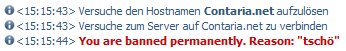 TrackmcEU_'s tweet photo. #BessterBannGrund @ContariaNet_ ❗️😂 Da ist ja selbst jeder kiddy server Besser 😂😂 https://t.co/K21f5j6oNR