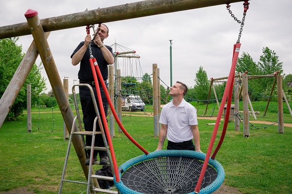 HAGS_UK's tweet photo. How often should I inspect my playground? Let HAGS help you put a regime in place https://t.co/voj79i6nIp #safeplaygrounds #rpiicertified https://t.co/JGXNqHFSKK