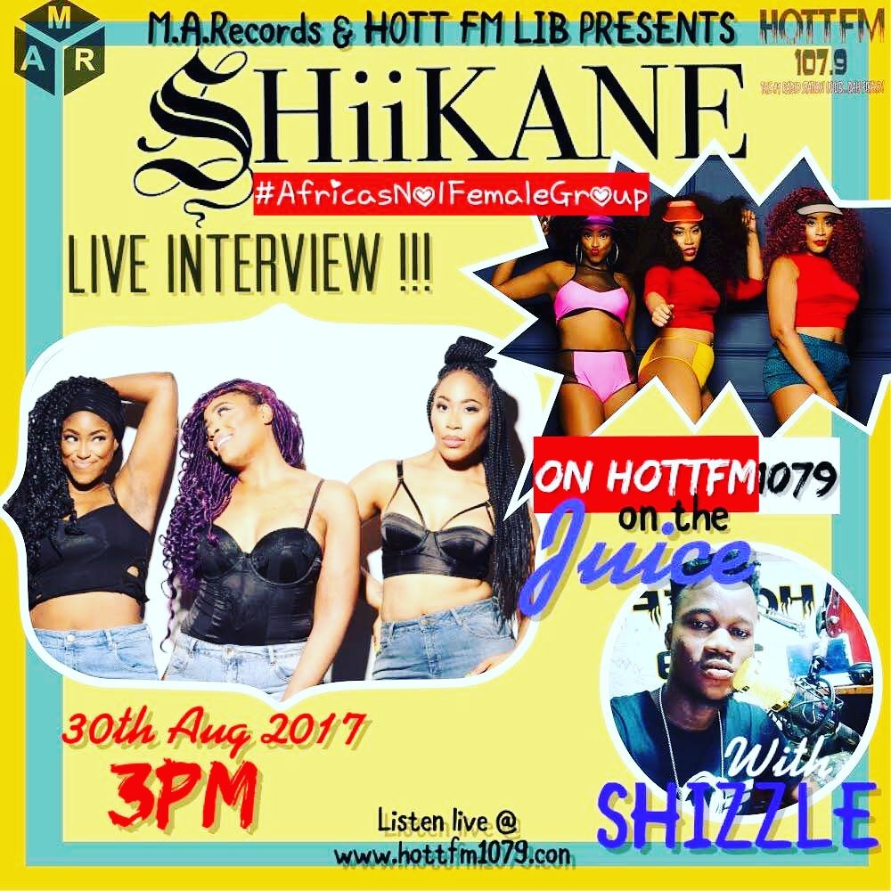 shizzle231's tweet photo. Live interview today at 3pm @HottFM in Liberia!!  @Shiikane latest single "Loke Remix" 🎼🎼 premiers✴️✴️ https://t.co/D9irKxdkhh