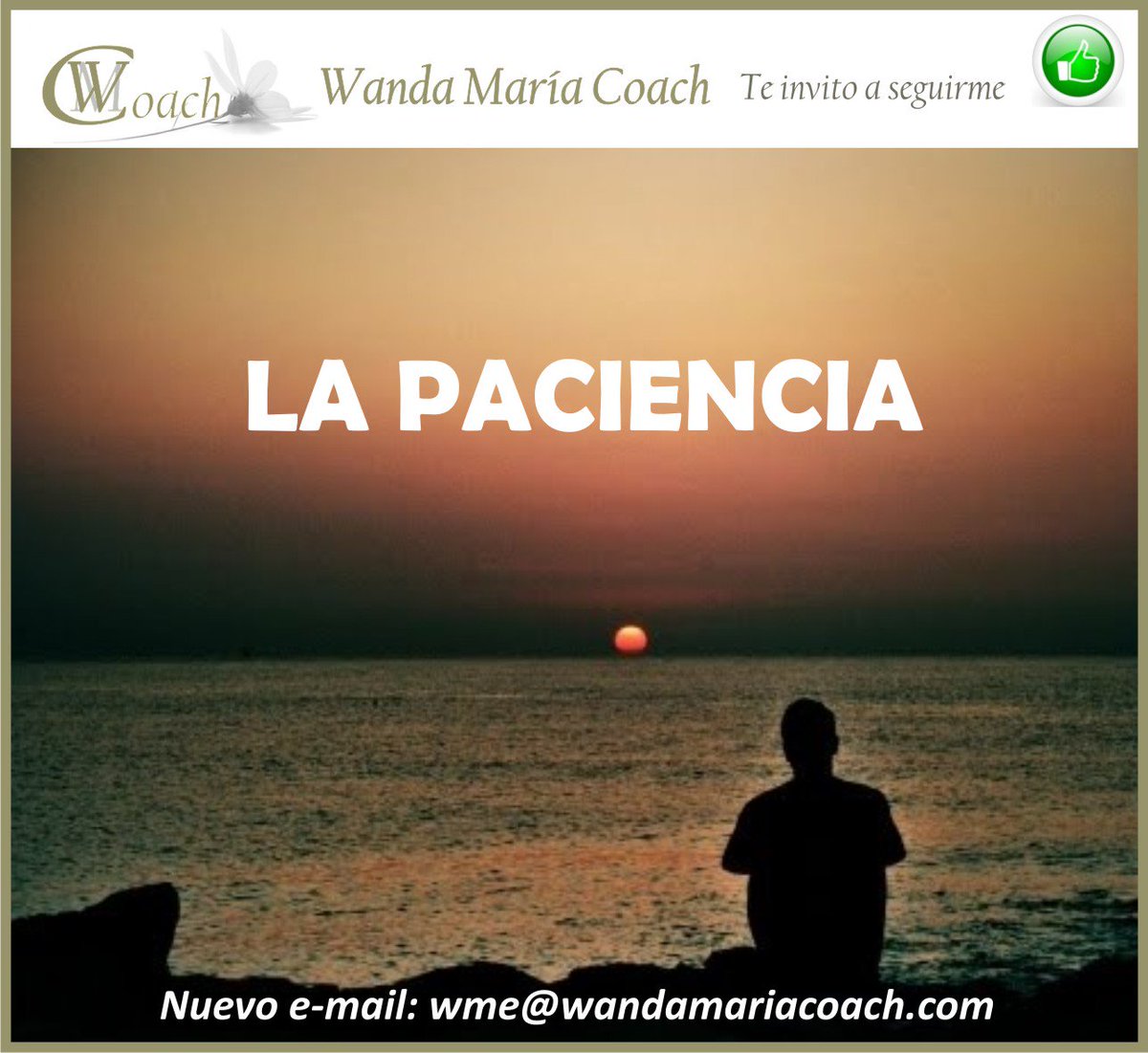 WEstivariz's tweet photo. "Siéntate a la puerta de tu casa y verás el cadáver de tu enemigo pasar".
#paciencia #coaching #CoachWanda https://t.co/UmdYnczbBP