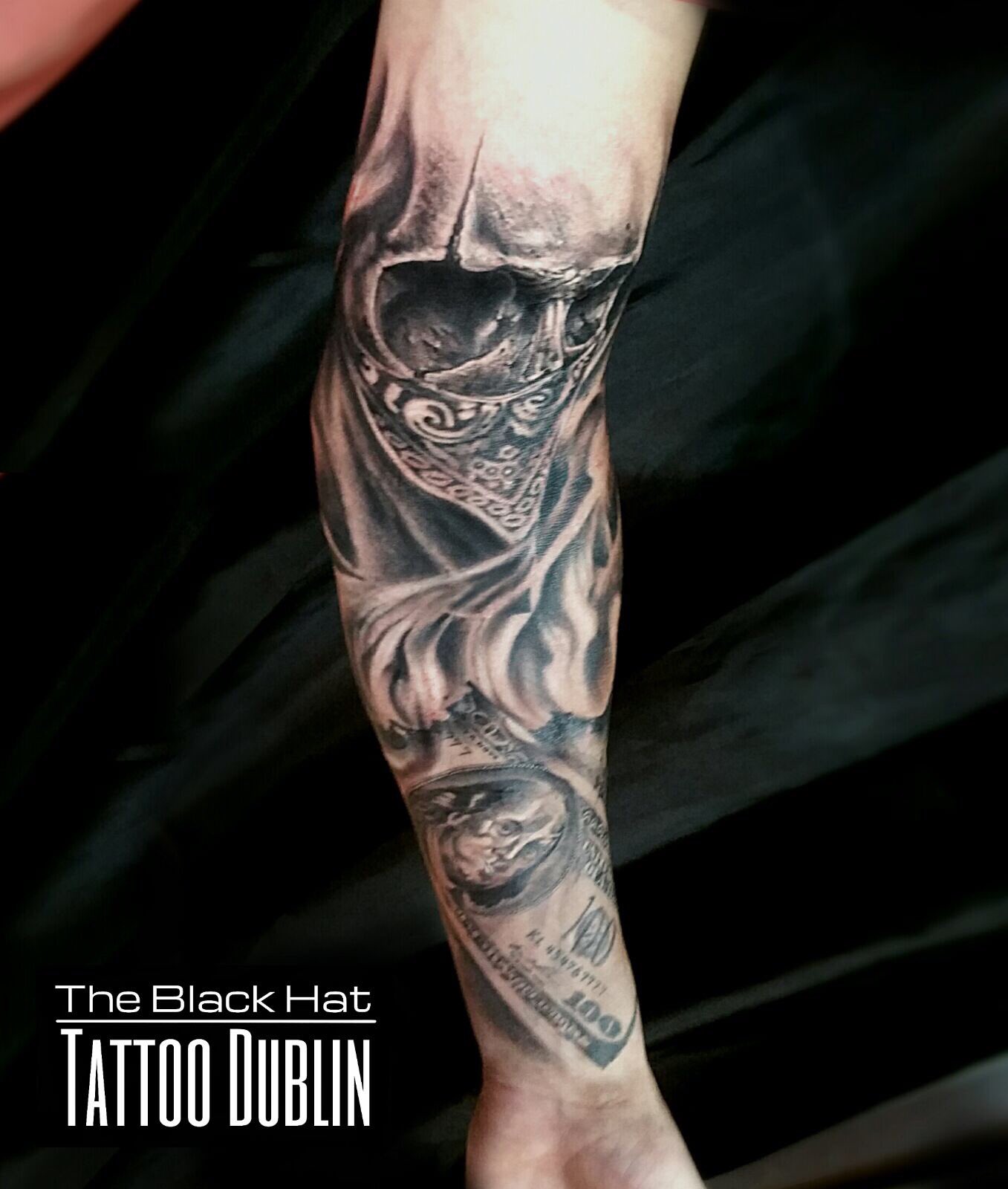 Phoenix and Lotus tattoo sleeve  Great Wave Studio