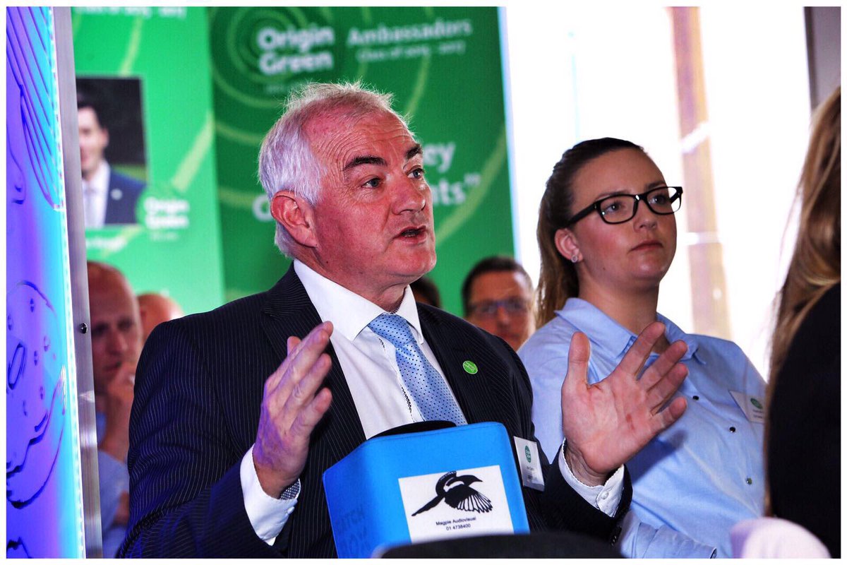 Bordbia's tweet photo. Plenty of questions for our #OriginGreen Ambassadors from the #irishfood companies present https://t.co/Y3W6ZDqO7U