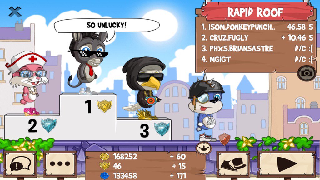donkeypuncher_1's tweet photo. Want to catch an L? #funrun2 #Fugly #BRIANSASTRE #mgigt https://t.co/lzYKO3M1GI