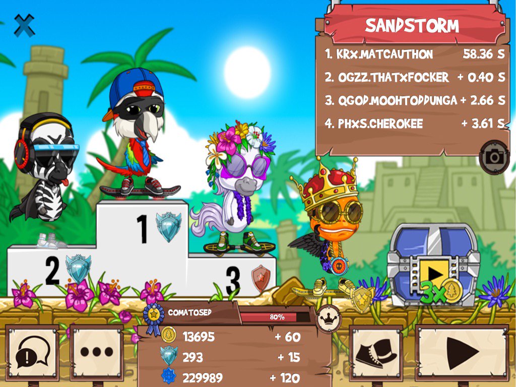 MatrimCauthon_1's tweet photo. GG #funrun2 #ThatXfocker #moohtoddunga #CheRoKeE https://t.co/yiXl3QxmrX