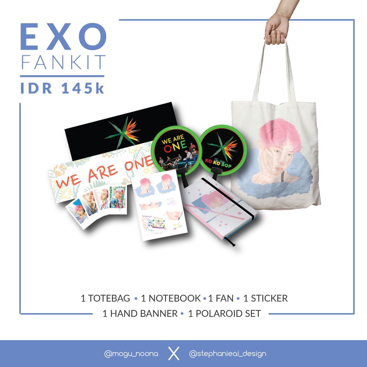 lemonsstah__'s tweet photo. Jual EXO fankit. Bisa diambil di venue Music Bank #exofankit #kpopshopina #exomusicbankjkt #MusicBankJKT #exomerch #fanmade #exofanart https://t.co/TM4YkLuT0V