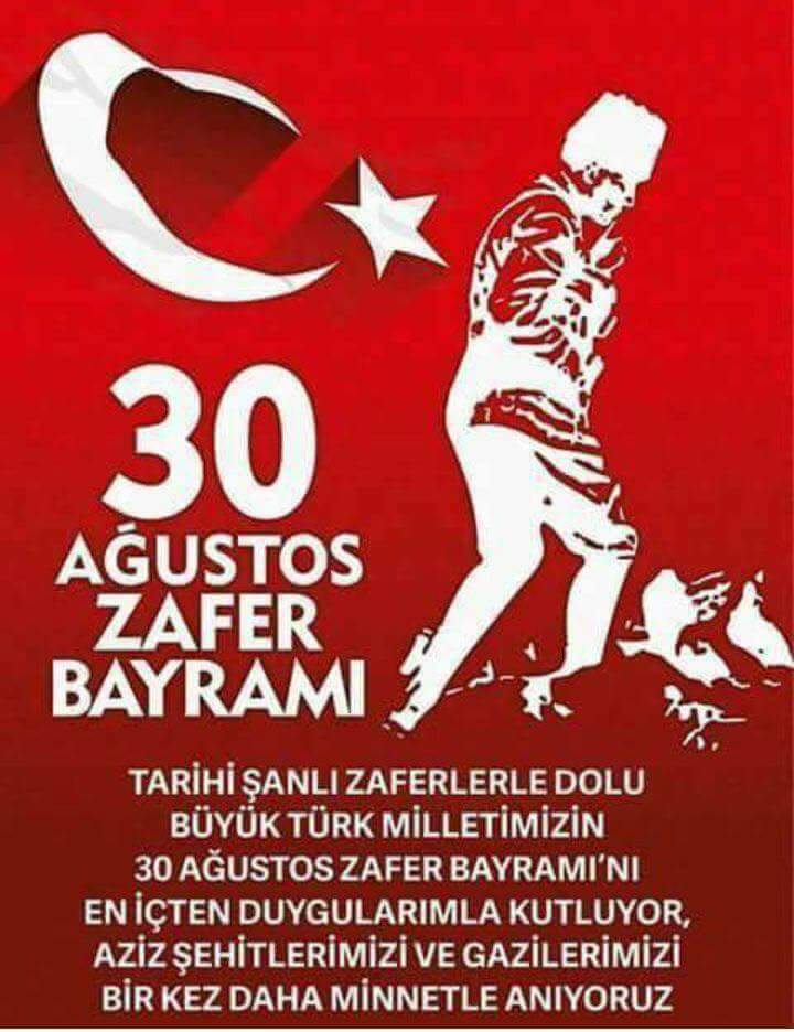 Fikriye59's tweet photo. Bugün de başarabiliriz.  Damarlarımızda ki asil kan hala akıp durmakta
Zafer Bayramımızı kutluyor ulu önder ATATÜRK 'ü saygıyla anıyorum🙏🙏 https://t.co/vEDRvWbtd5