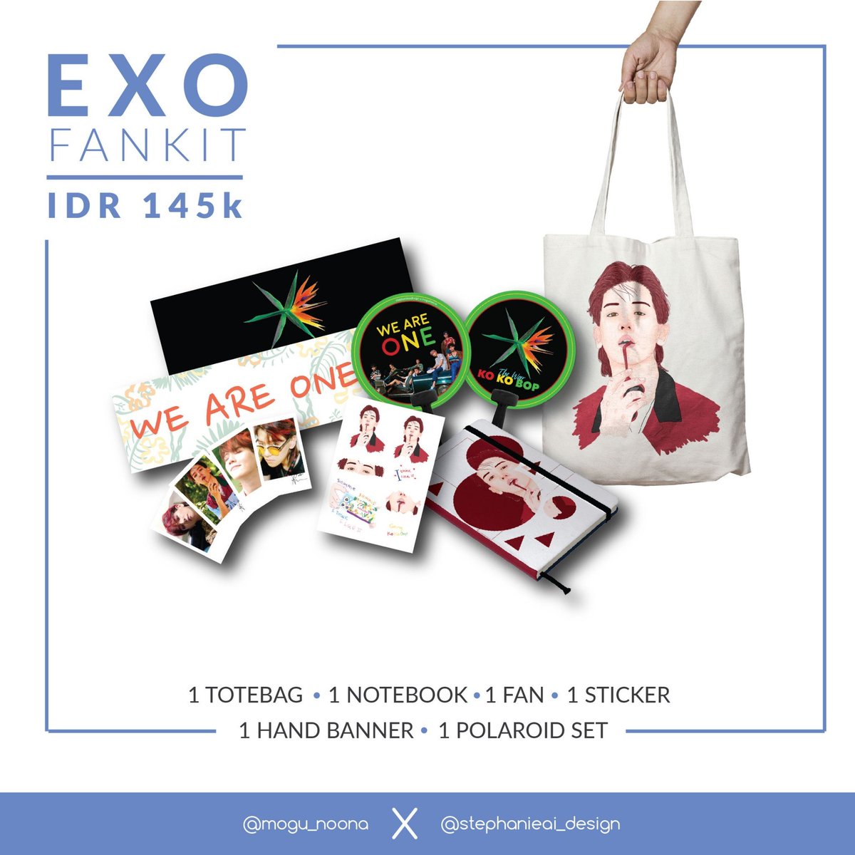 lemonsstah__'s tweet photo. Jual EXO fankit. Bisa diambil di venue Music Bank #exofankit #kpopshopina #exomusicbankjkt #MusicBankJKT #exomerch #fanmade #exofanart https://t.co/ZrrcS9I2yf