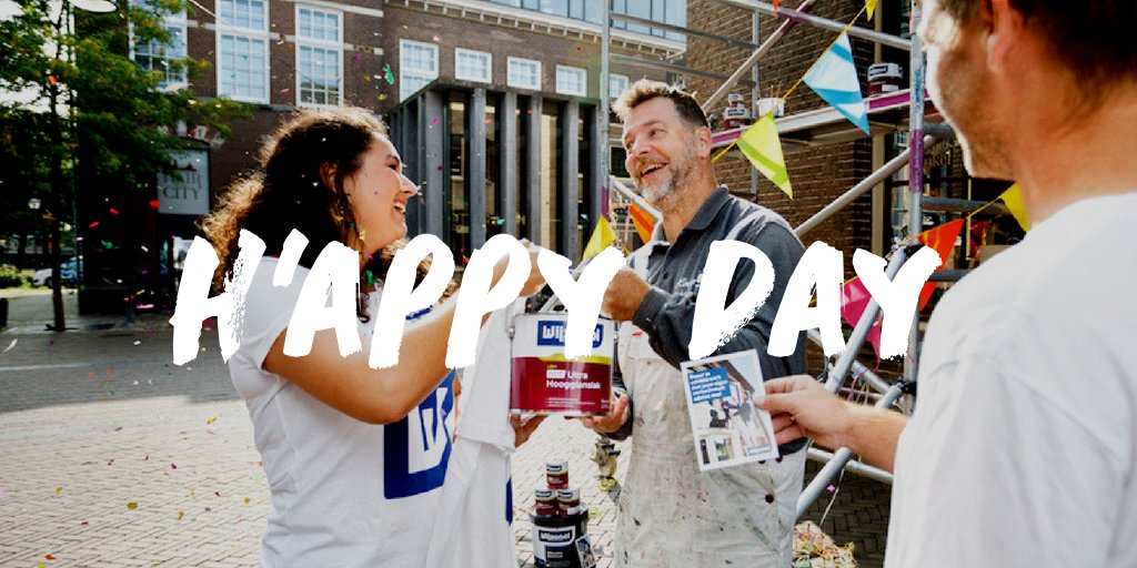 12 september is de #wijzonolhappyday! Heb jij een schilderklus? Wijzonol komt je verrassen! Geef je op via bit.ly/2iDaoQU.