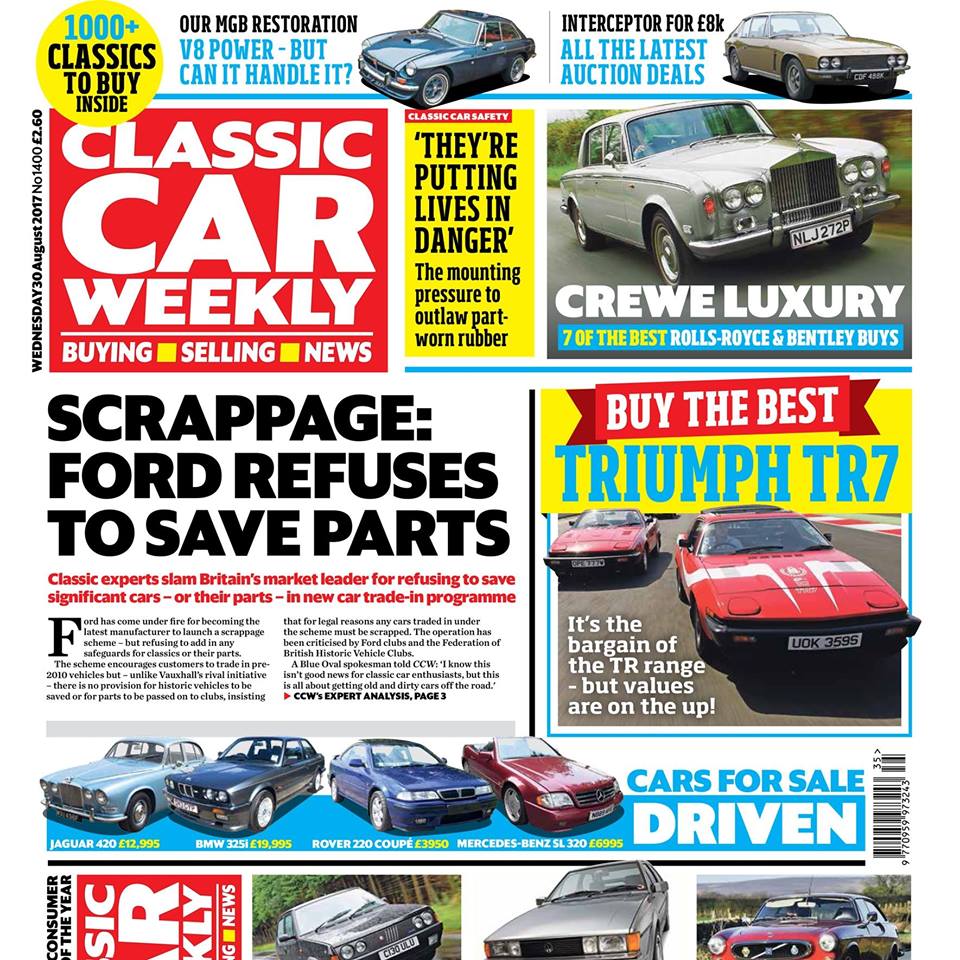 ClassicCarWkly's tweet photo. The latest issue is out now! https://t.co/FXFXxekIbV