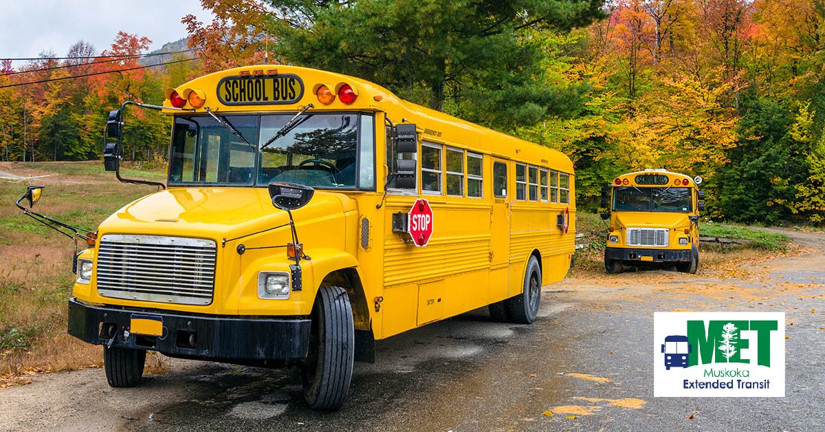 MET routes start Sept 5: Baysville-Huntsville; Glen Orchard-Gravenhurst; Mactier-Bracebridge; Port Severn-Midland ow.ly/4Izg30eMKzY