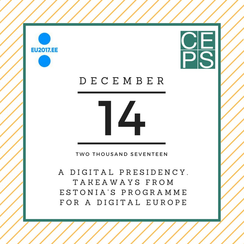 CEPS_thinktank's tweet photo. EVENT with @EU2017EE 
To register:  https://t.co/z3zrZec00q
#digital #EU #digitaleurope https://t.co/5CtOlyF84L