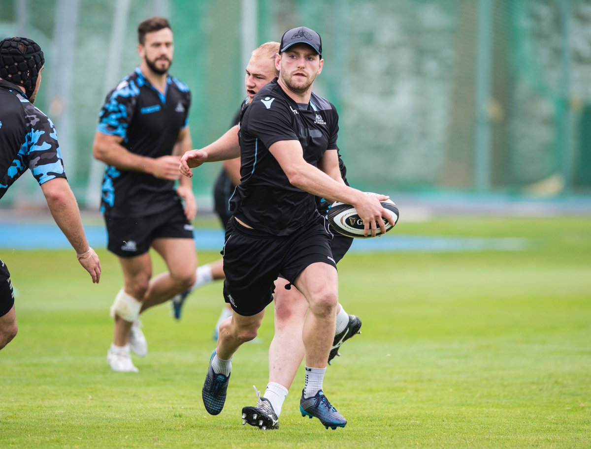 GlasgowWarriors's tweet photo. 📸 The squad hard at work ahead of the first game of the new season on Saturday against @connachtrugby in Galway live on @bbcalba https://t.co/Gp3RC15Dz8