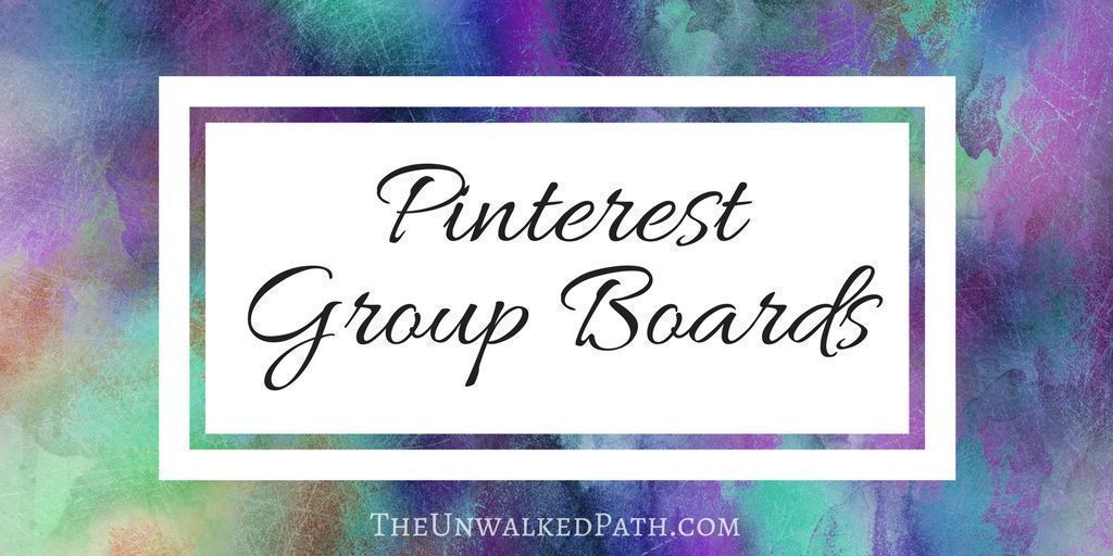 TheUnwalkedPath's tweet image. **ATTN BLOGGERS**
Pinterest Group Boards Currently Accepting Contributors!
NO PIN LIMIT for Blogger Promo!

buff.ly/2vJaSX6