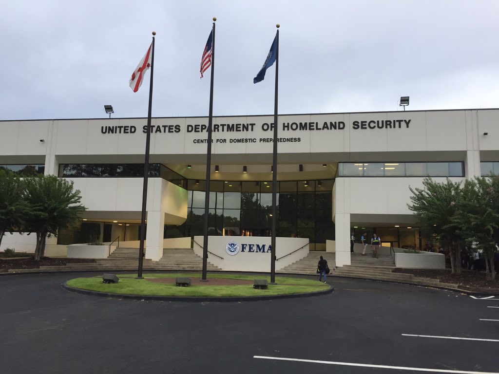 Always1PAO's tweet photo. First group of #FEMA augmentees for #DHS #SurgeCapacityForce near end of training before moving on to #Texas @fema https://t.co/W3TfXyvk27