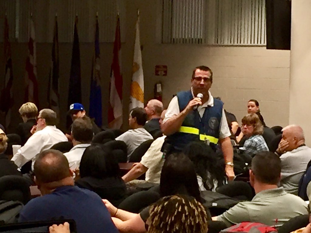 Always1PAO's tweet photo. First group of #FEMA augmentees for #DHS #SurgeCapacityForce near end of training before moving on to #Texas @fema https://t.co/W3TfXyvk27