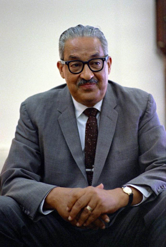 AmExperiencePBS's tweet photo. #OTD 50 years ago, Thurgood Marshall became the first African-American Supreme Court Justice to be confirmed by the Senate. https://t.co/RagrUr7ZbV