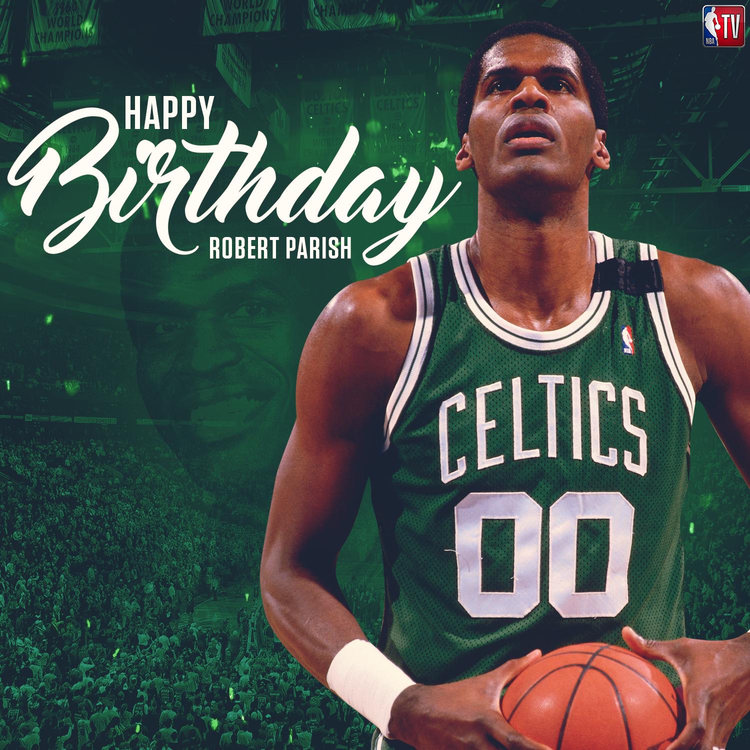 Join us in wishing 9x All-Star and 4x NBA Champ, Robert Parish, a Happy Birthday!   