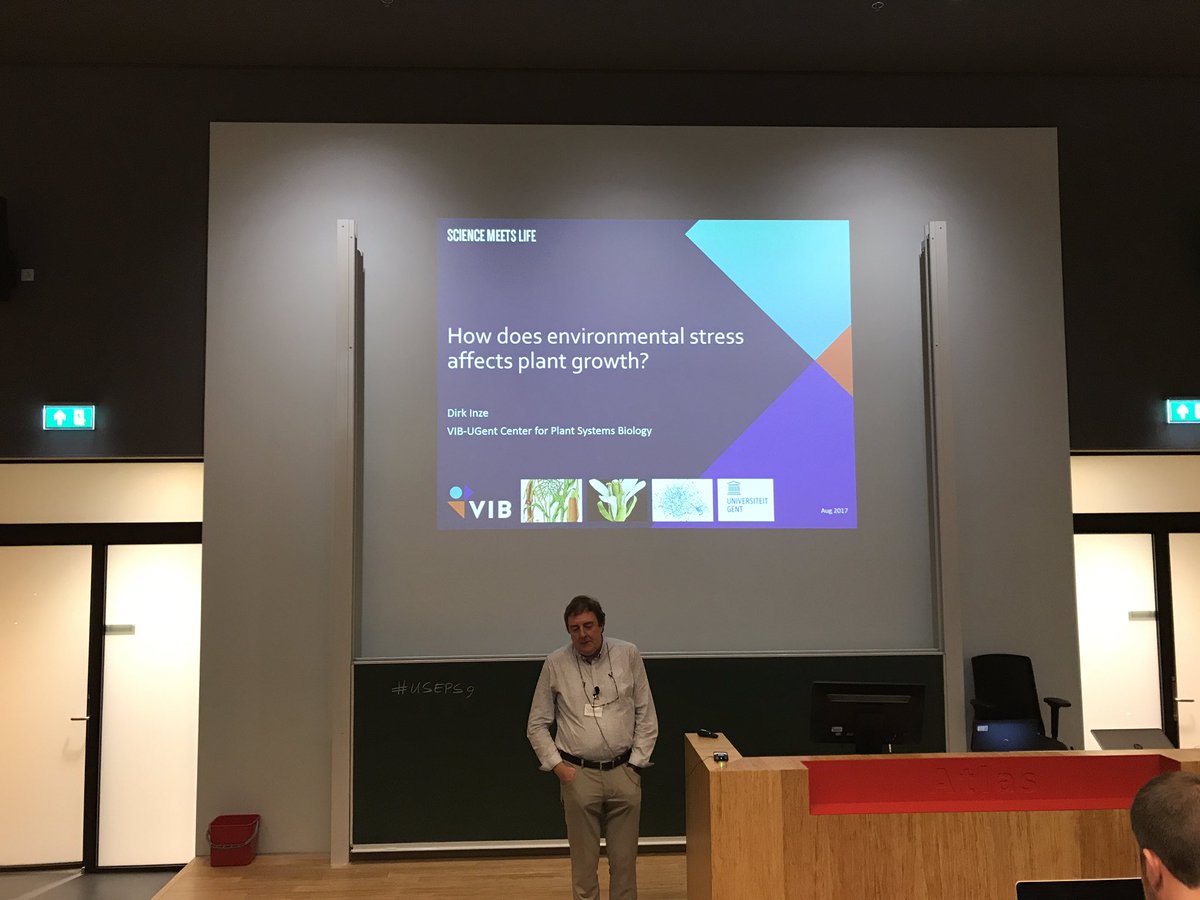 Zeguang_Liu's tweet photo. @InzeDirk talking about abiotic stress affects plant growth #useps9 @UtrechtUni Looking forward! https://t.co/lqWhmqJ6Cv