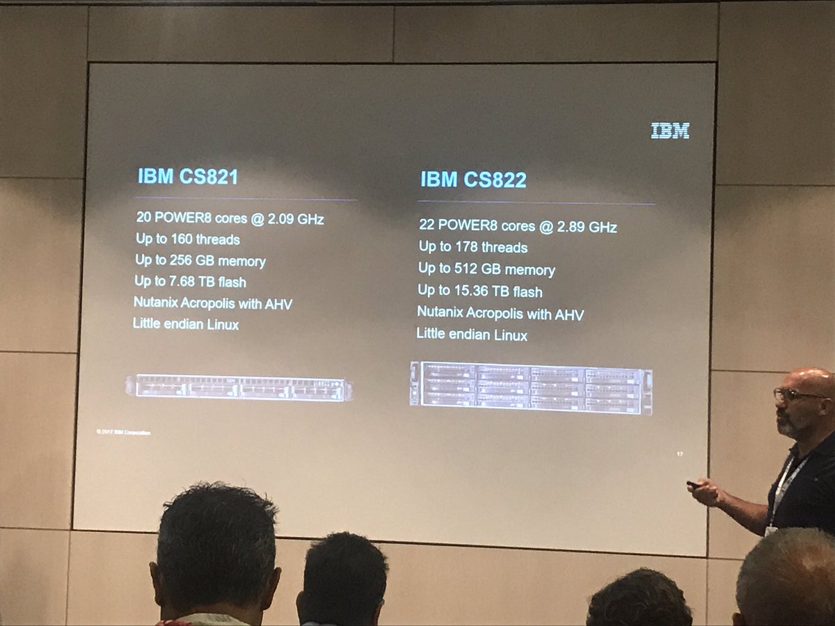 BStorage's tweet photo. #IBMBPSYM, Finally, expected all IBM and Nutanix join forces to offer us a new era! https://t.co/2mO9qUgEMd