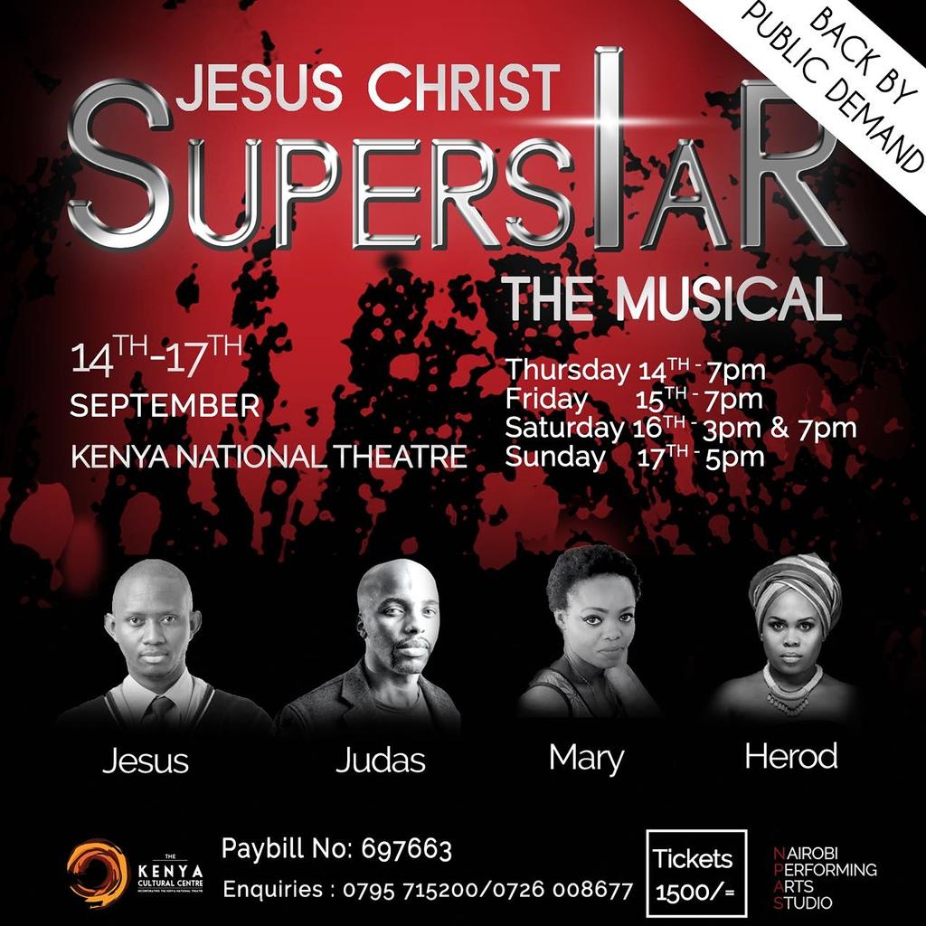 Andrew_Wambua's tweet photo. #BackByPublicDemand #Excited #jcske @npa_studio Tickets going FAST!!! https://t.co/6LEcg5s0gW