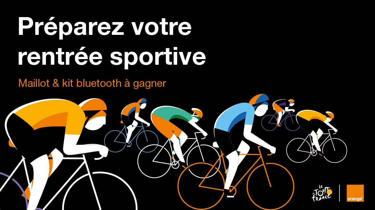 leTourdeFranz's tweet photo. RT ce tweet &amp; Follow @leTourdeFranz pour tenter de gagner un maillot 👕 ou un kit bluetooth pour votre rentrée sportive 🚴🏻 https://t.co/YwYSwc29TM
