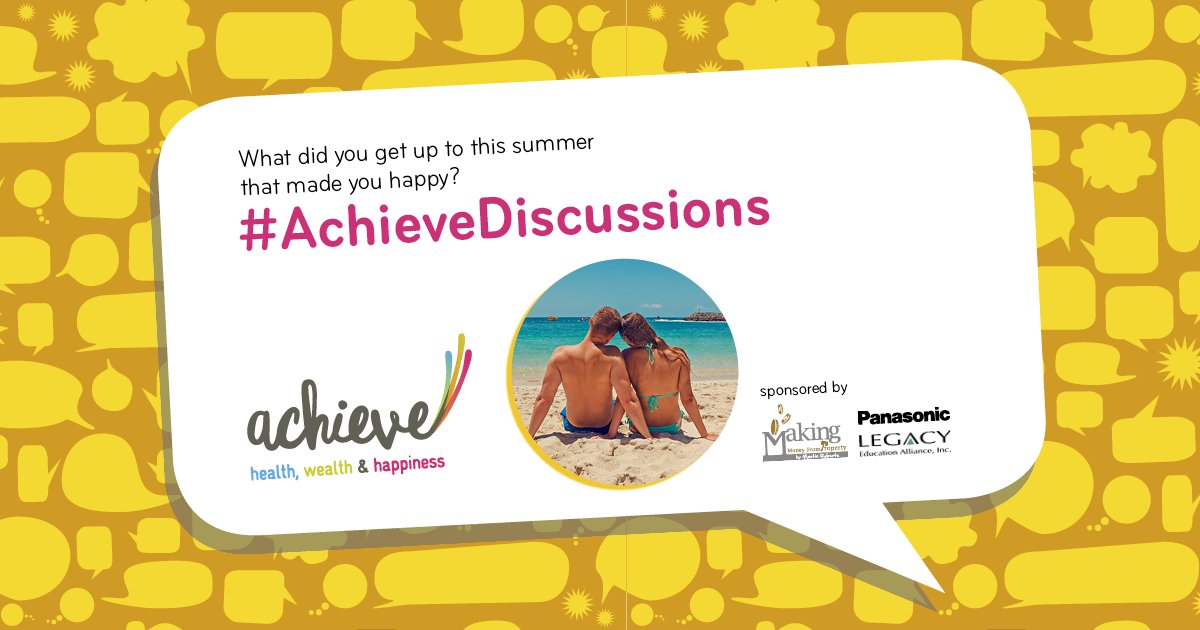 Achieve_Events's tweet photo. Tweet us and let us know what wonderful memories you have made over the summer with your loved ones! ππ #AchieveDiscussions https://t.co/QQHIBc28i2