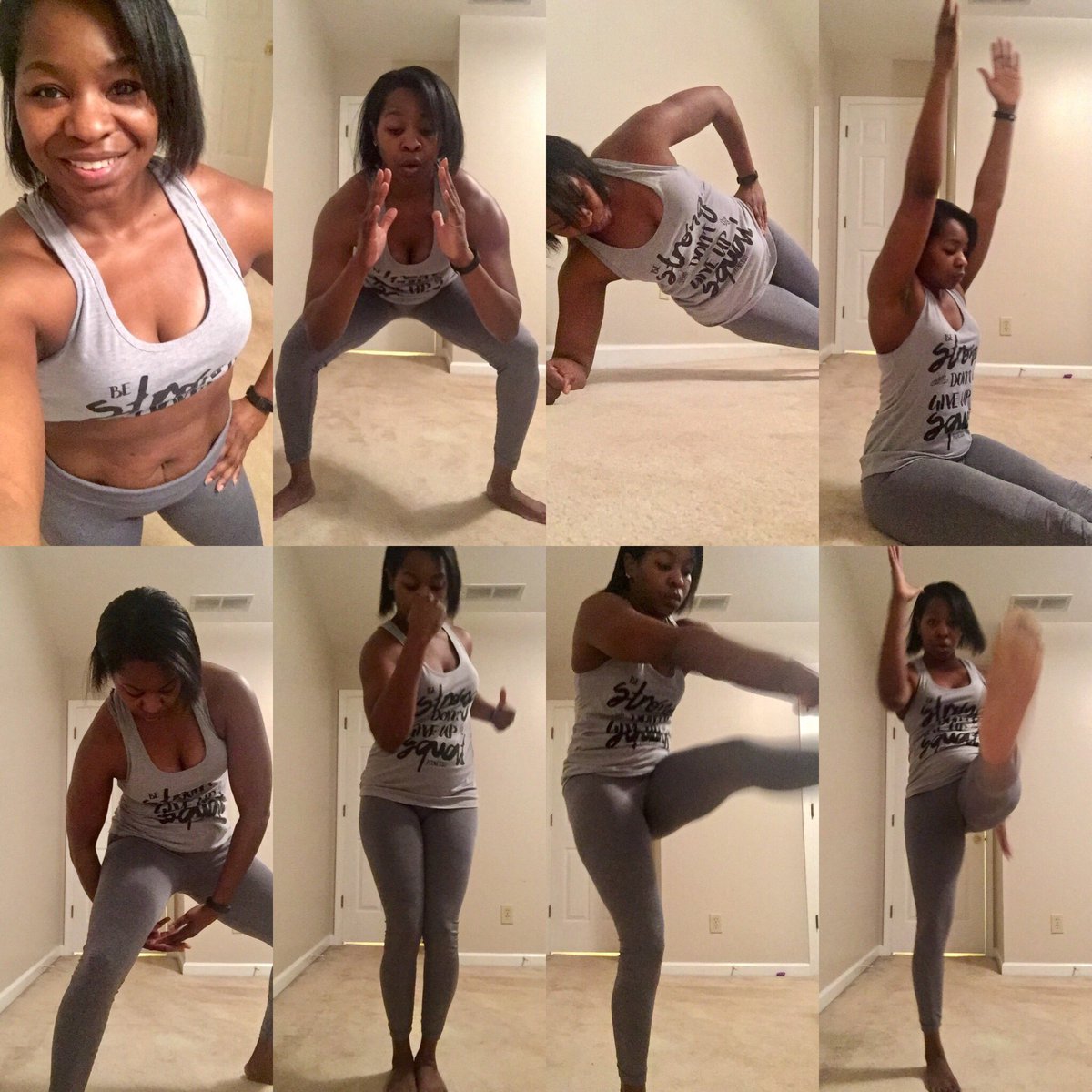 ShanPir's tweet photo. It's #humpday & I'm running around here crazy & things didn't work; this is going to be an #awesomeday 😃!💪🏽! #focust25 #dynamiccore is ✅! https://t.co/ft0zCDCh2Y