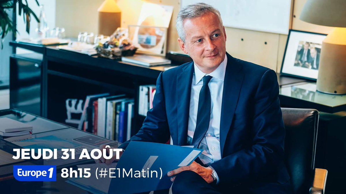 BLMAriege's tweet photo. Bruno Le Maire sera en direct sur @bfmbusiness ce soir à 18h45 et demain matin sur @Europe1 à partir de 8h15 https://t.co/Weh8XSqnTV