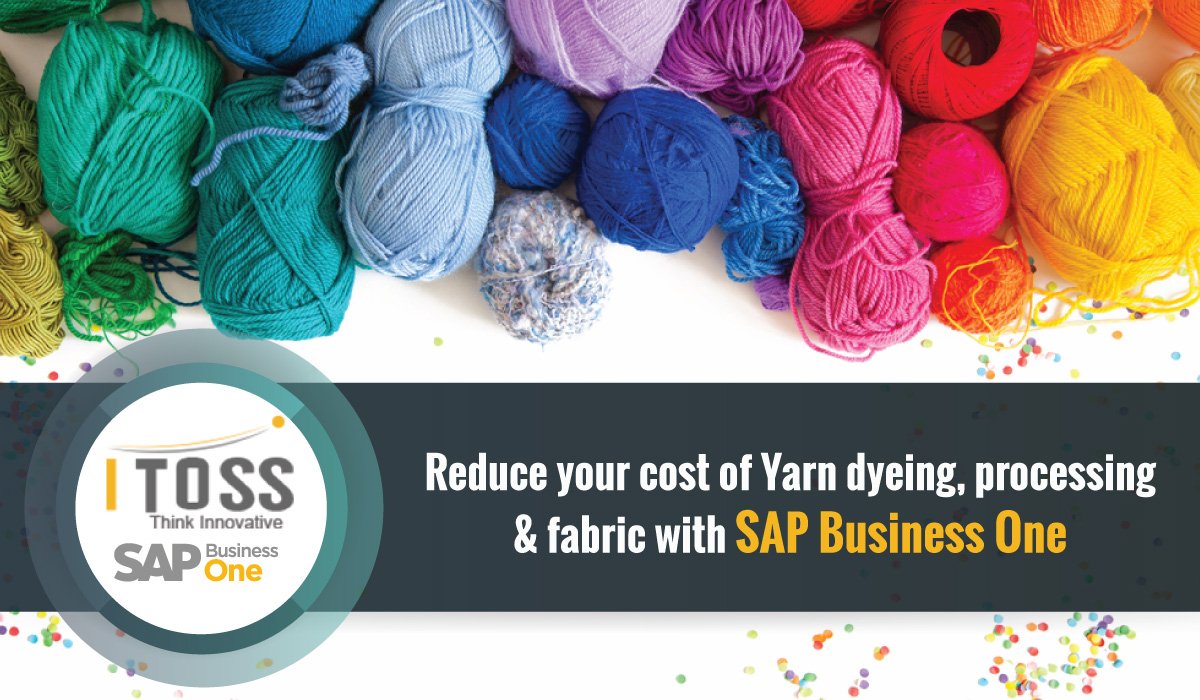 iTossIndia's tweet photo. Acquire all the benefits of #GST &amp; develop your #Textile industry by means of #SAPBusinessOne https://t.co/fbp3tXiQ1u @SAPIndia @SAPSmallBiz https://t.co/cmvWyfQjn7