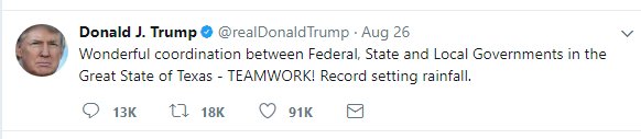 strangerletter's tweet photo. Added to the list of accomplishments of the Trump Administration: Creating so much rain! https://t.co/kfUgmj8a35
