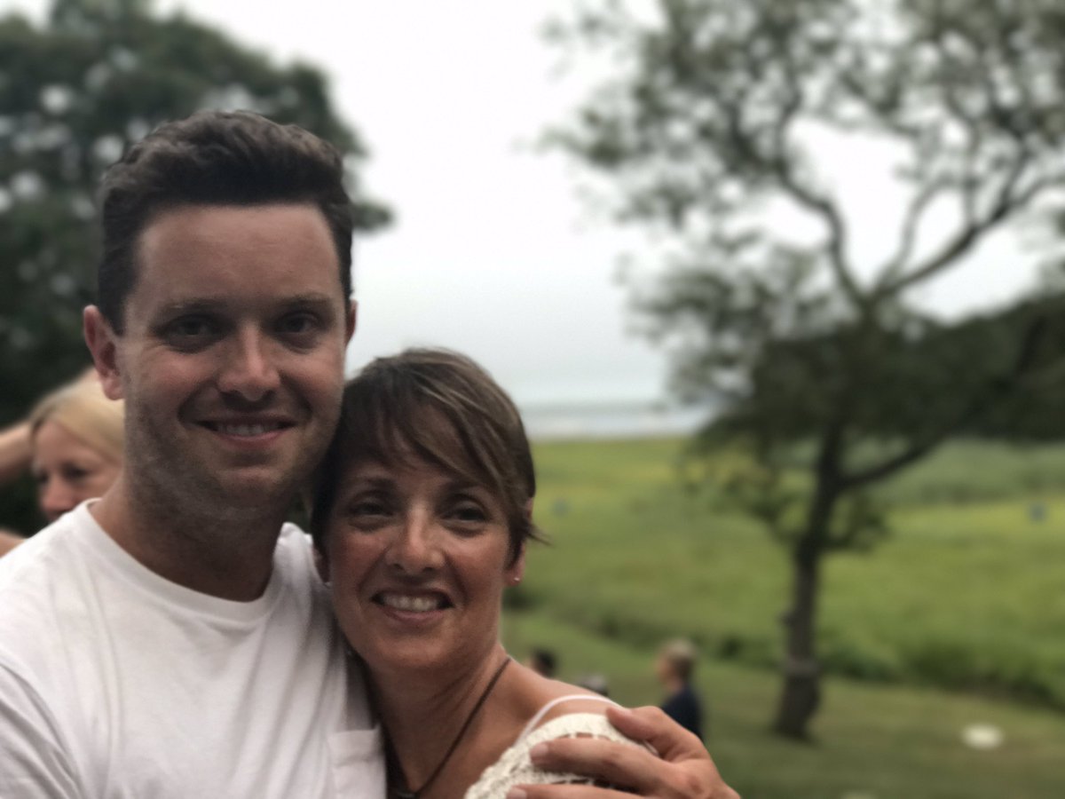 sarahwbrassard's tweet photo. Big wedding week for our family. 🎩Bathing in gratitude and surrendering to the activity. #together #milestoneevents #capecod #firstchild https://t.co/pAk9s2YUir