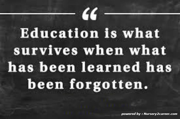 1myclasses's tweet photo. "#Education is what survives when what has been learned has been forgotten." https://t.co/bnBrDyr9Kn