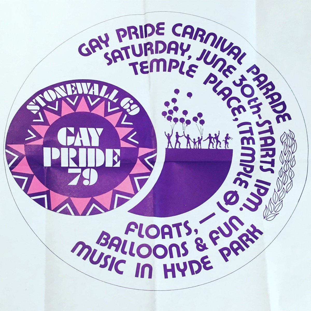 WeRProjectPride's tweet photo. Our Archivists searching LSE Library unearthed treasures from Pride 1979 &amp; some photos taken at the first Gay Pride marches. #lgbtq #doc https://t.co/tGdauvU0mA