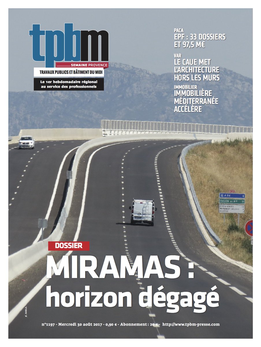 TPBMpaca's tweet photo. Dans le nouveau n° de #TPBM, la rédaction pour parles des projets de la ville de #Miramas https://t.co/hsnHGlBR04