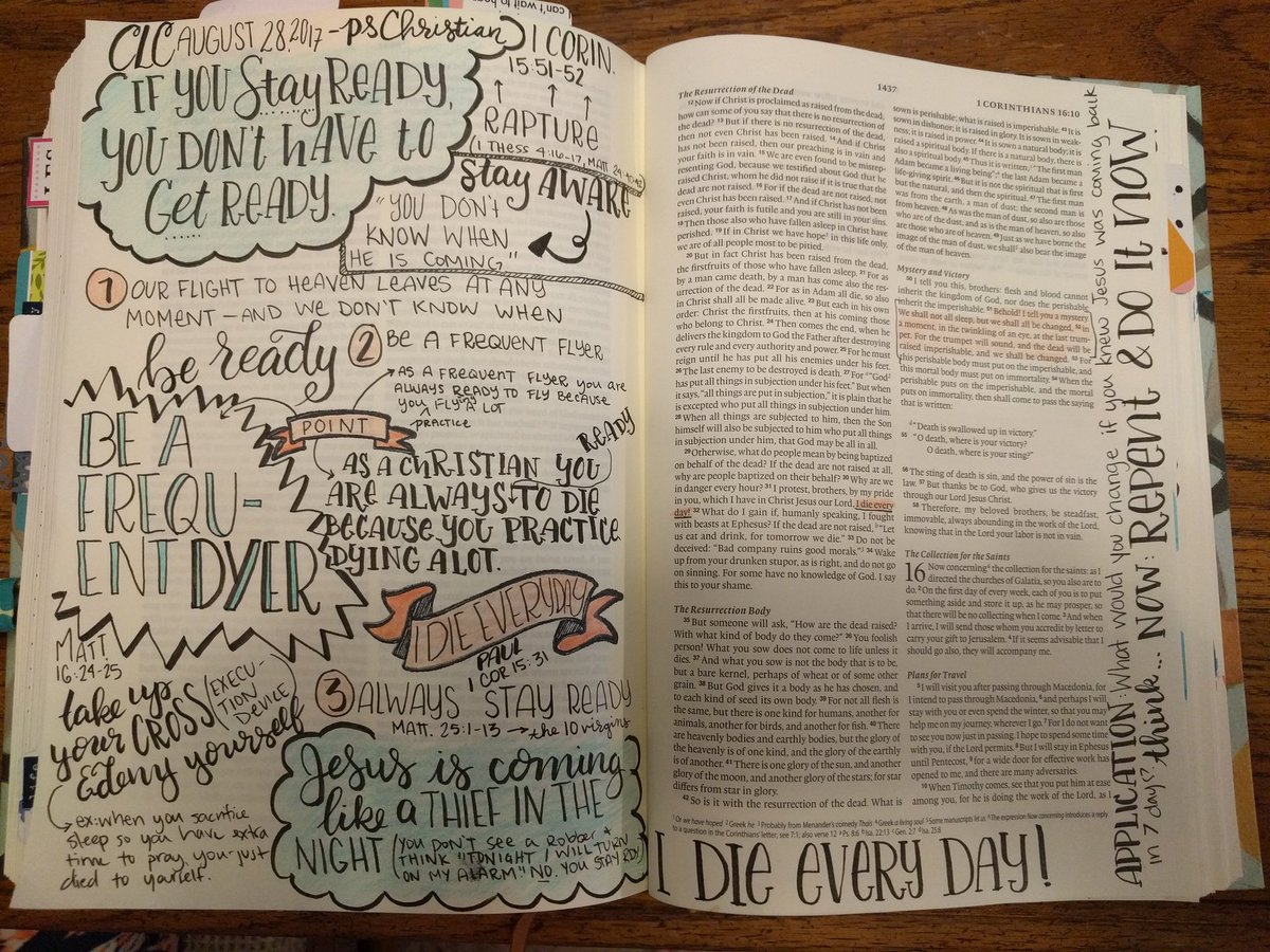 PastorCLShields's tweet photo. This right here is how you take sermon notes! My wife's notes from my Sunday sermon. #talentfromGod https://t.co/u67Kmxb8mc