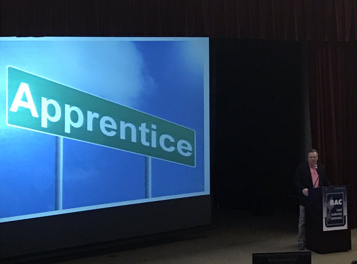IUBAC's tweet photo. BAC builds a good career path for #apprentices through quality training & mentor programs - Mike Schmerbeck,CEO of Back Brook Masonry #LLC17 https://t.co/mfOcewNw08