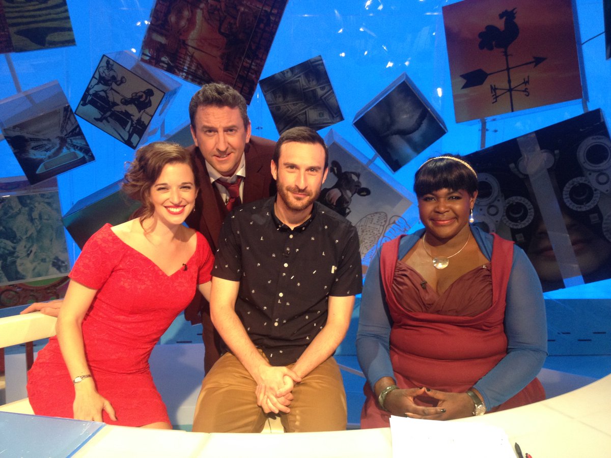 DrEmilyGrossman's tweet photo. We're back! S6 of #DuckQuacks starts 2mo 8pm @Sky1 w/ me @LeeMack @DrFozzy Maggie Aderin-Pocock @jimmycarr @WeeMissBea & @MartinClunesTV :-) https://t.co/dwMUhjjXzv