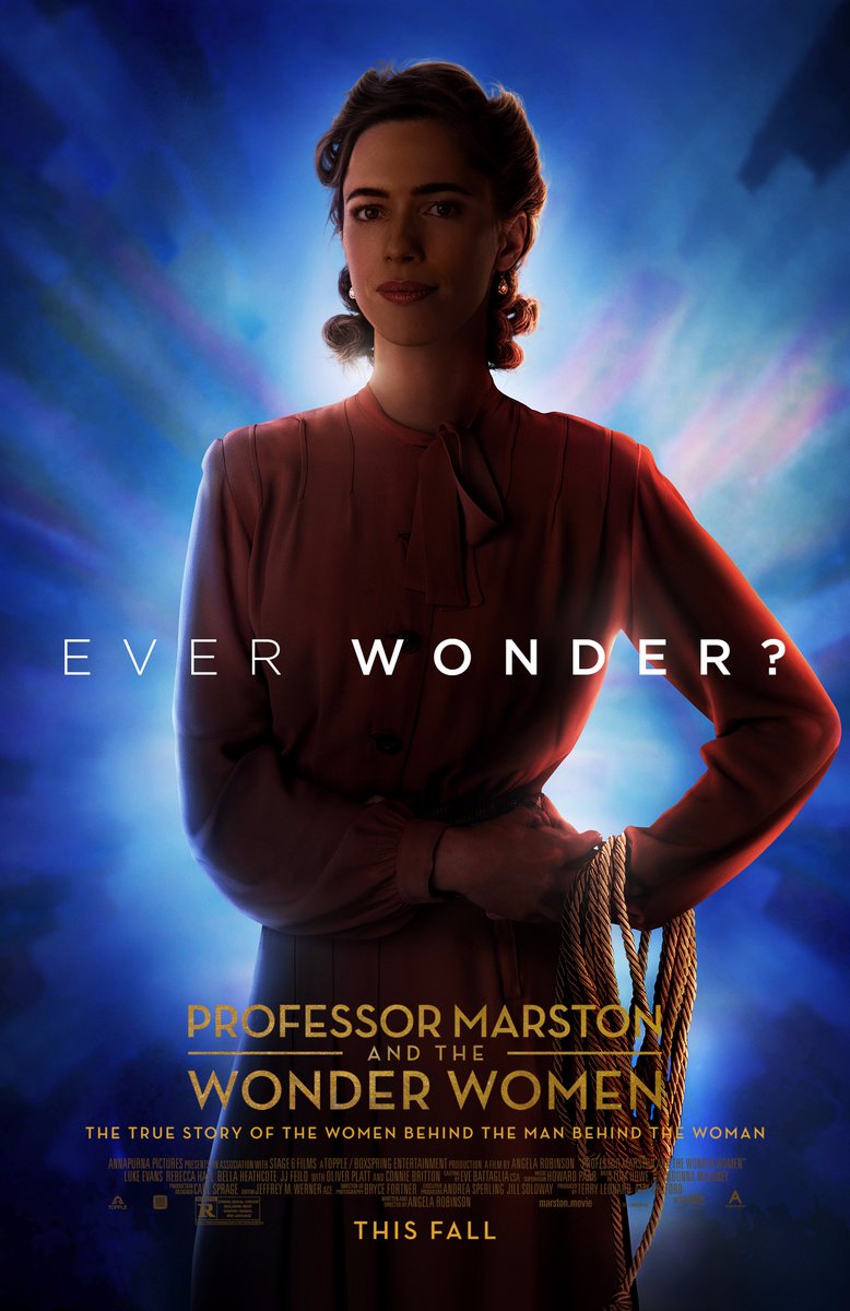 marstonmovie's tweet photo. Discover the true story behind the world's most famous female superhero. #MarstonMovie, in theaters October 13. https://t.co/91mUjpq0Vq