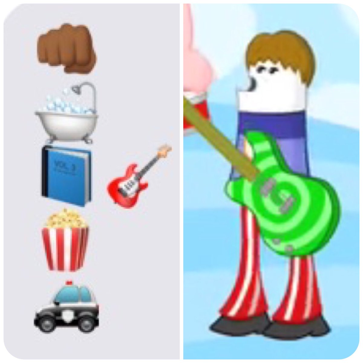 StrongBadActual's tweet photo. Now you guys are sure this won't emancipate me from my ridiculous squintèd, stripèd pants? https://t.co/S7zSwXrEtZ