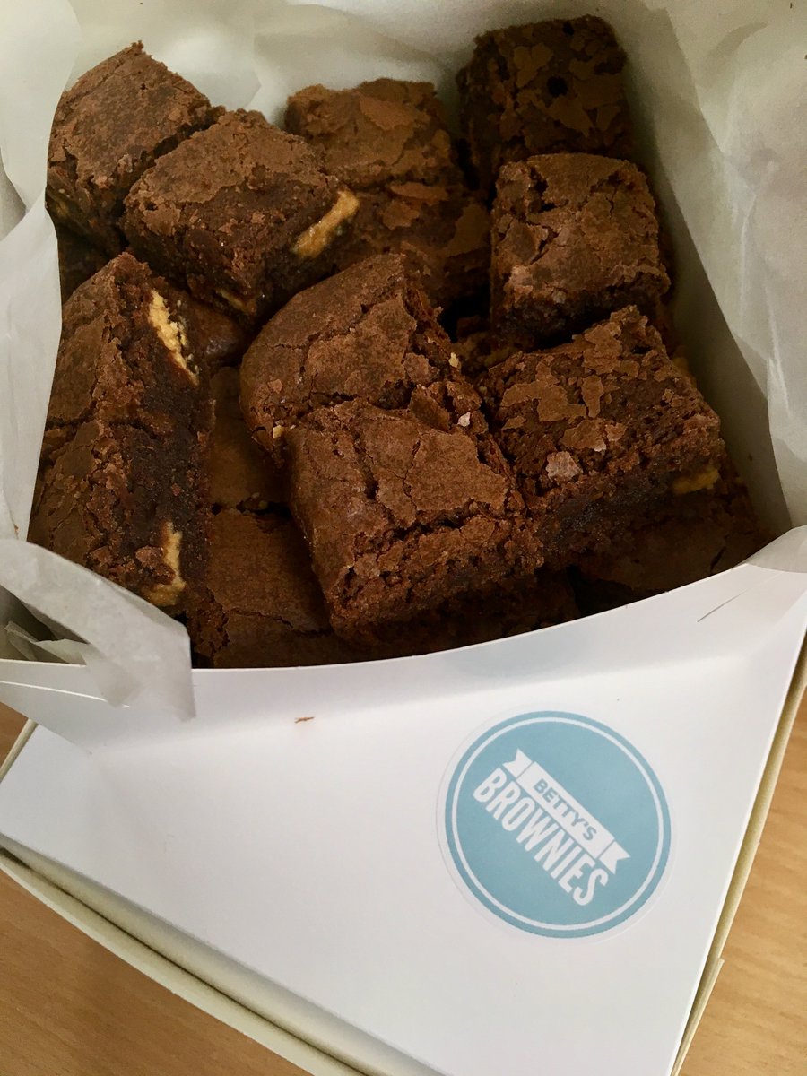 BradleysFoods on Twitter "Thank you Betty's Brownies, perfect office