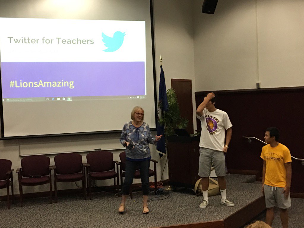 JAAvila0918's tweet photo. THS Twitter class taught by students #LionsAmazing https://t.co/ACYG8ho8mw