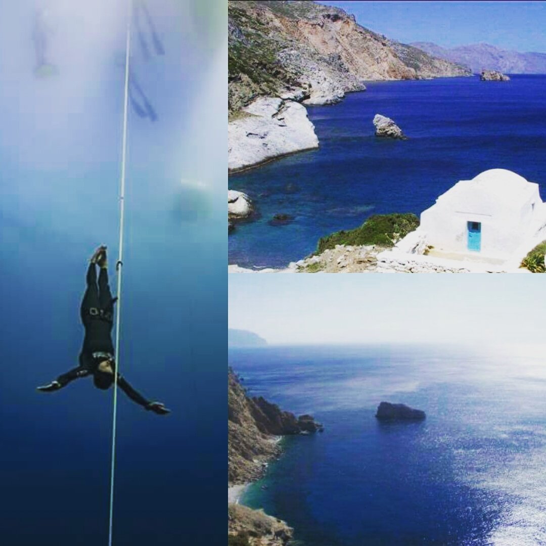 RunningGreece's tweet photo. #authenticbigblue #legrandblue #freediving #diving #competition #Travel #explore #discover #amorgos #Island #cyclades #Greece #runningreece https://t.co/LJSiKxrtPQ