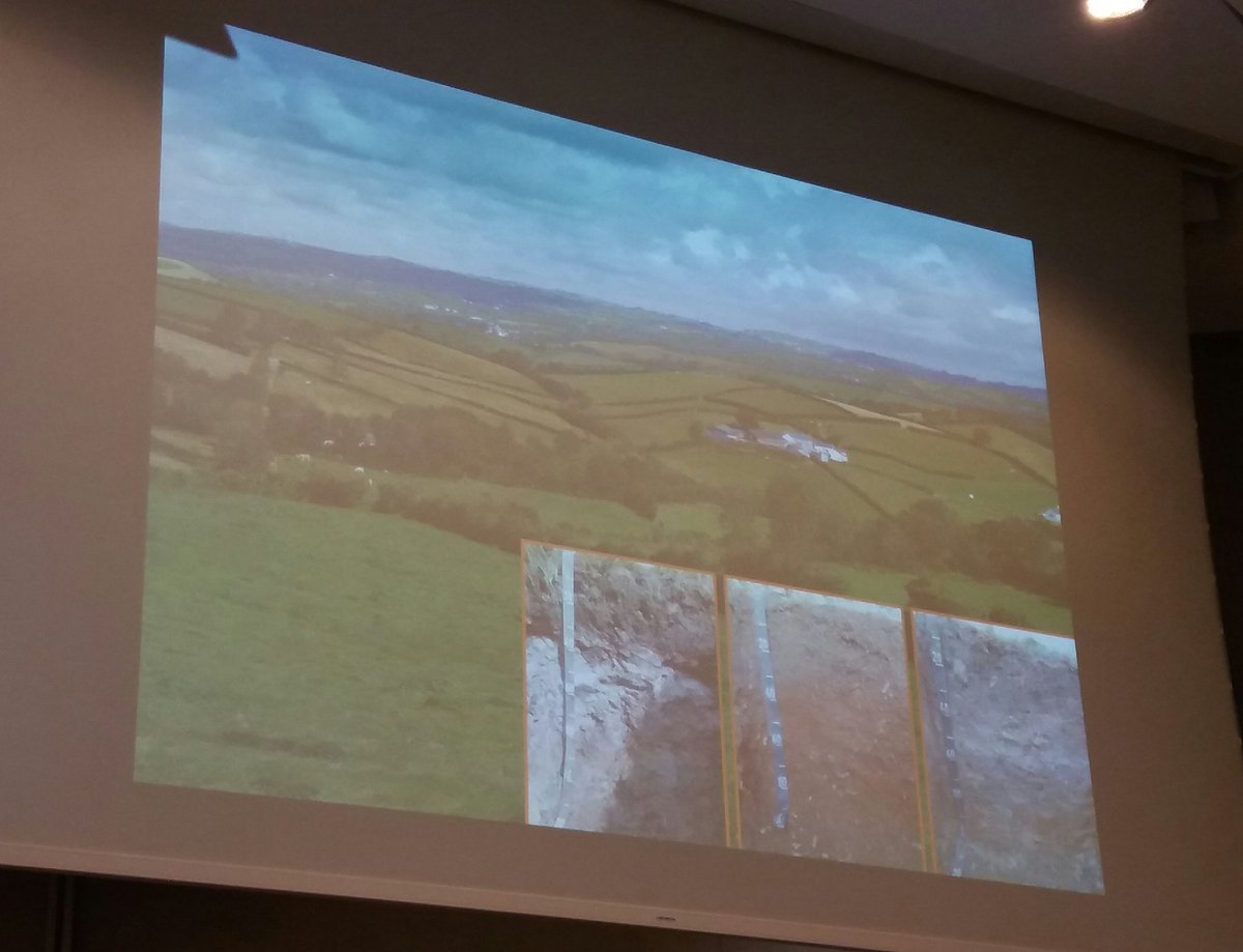 Landmark2020's tweet photo. Irish grasslands deliver 5 soil based ecosystem services @SQUARE_Project  by dr David Wall @TeagascEnviron #wgsc17 https://t.co/vKRR5IxHTN